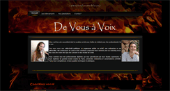 Desktop Screenshot of devousavoix.fr